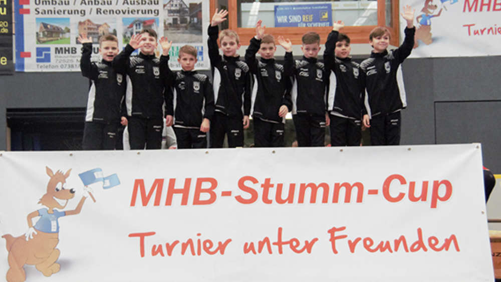 Die U10 wird Zweiter beim hochbesetzen MHB-STUMM CUP
