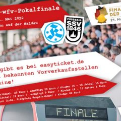 Tickets für das Finale im DB Regio-wfv-Pokal
