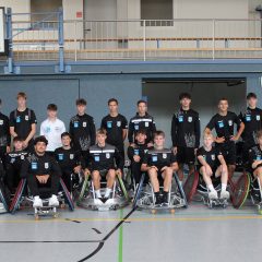 U19 beim Rollstuhlrugby