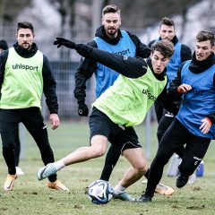Erste Trainingswoche und Testspiel