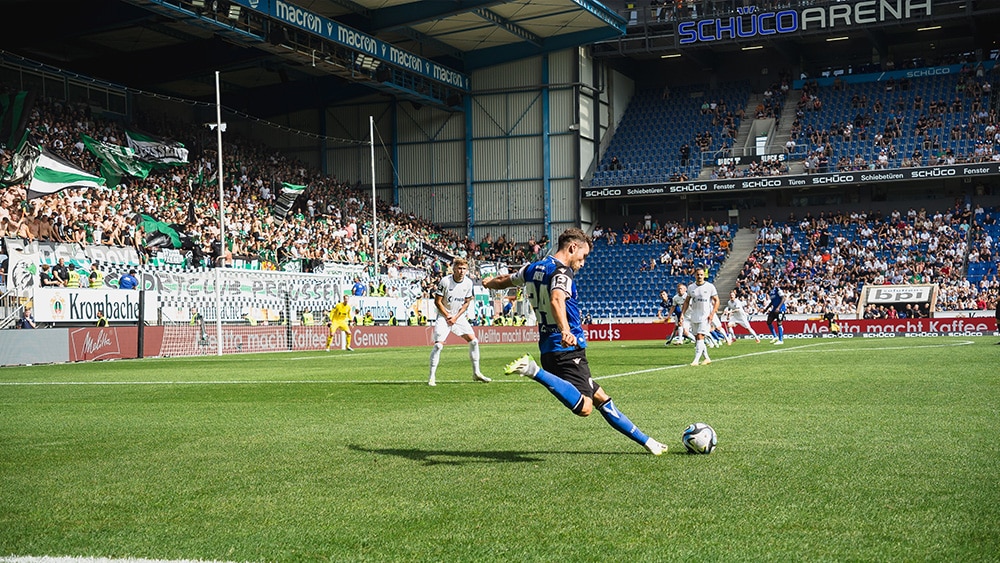 Faninfos für das Spiel in Bielefeld