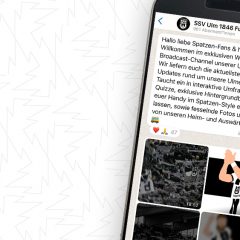 Die Spatzen auf WhatsApp