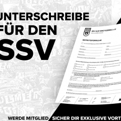 Unterschreibe für den SSV