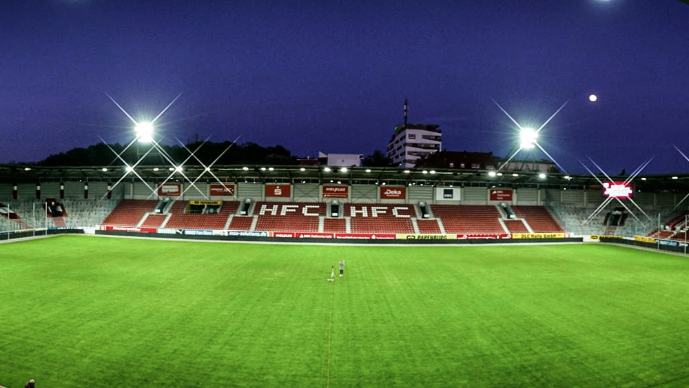 Faninfos für das Spiel in Halle