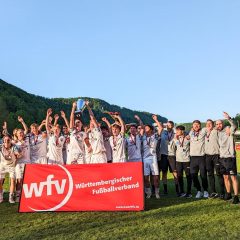 Die U19-Spatzen gewinnen den WFV-Pokal!