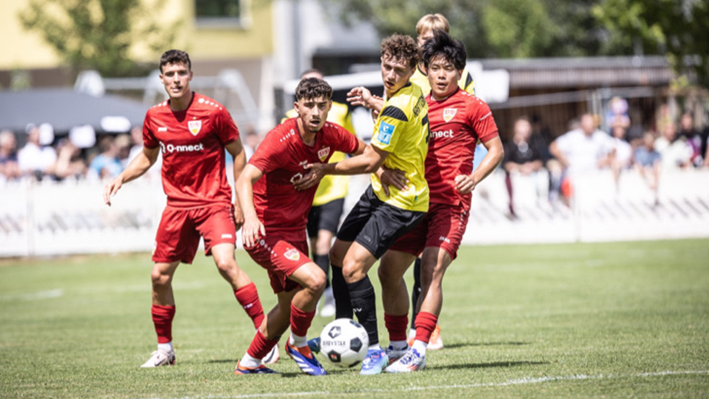 Test gegen den VfB Stuttgart II endet 2:2