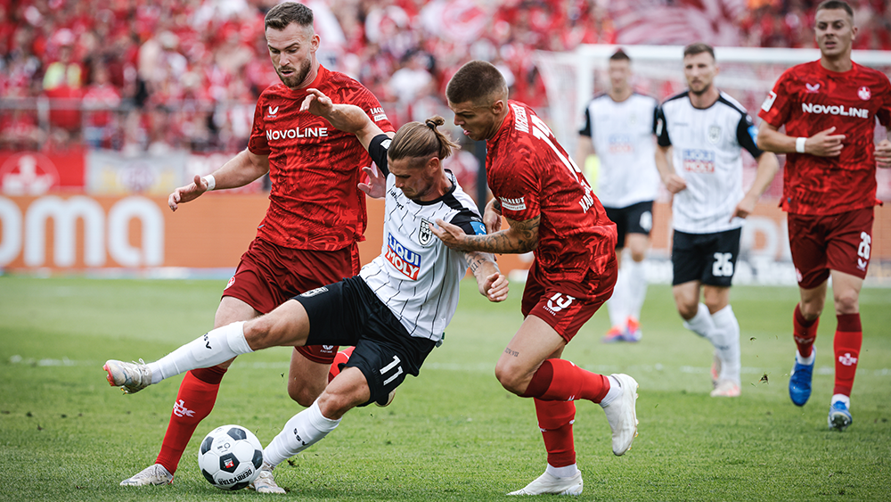 1:2-Niederlage für die Spatzen im ersten Saisonspiel gegen den FCK