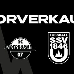 Vorverkauf für das Auswärtsspiel beim SC Paderborn