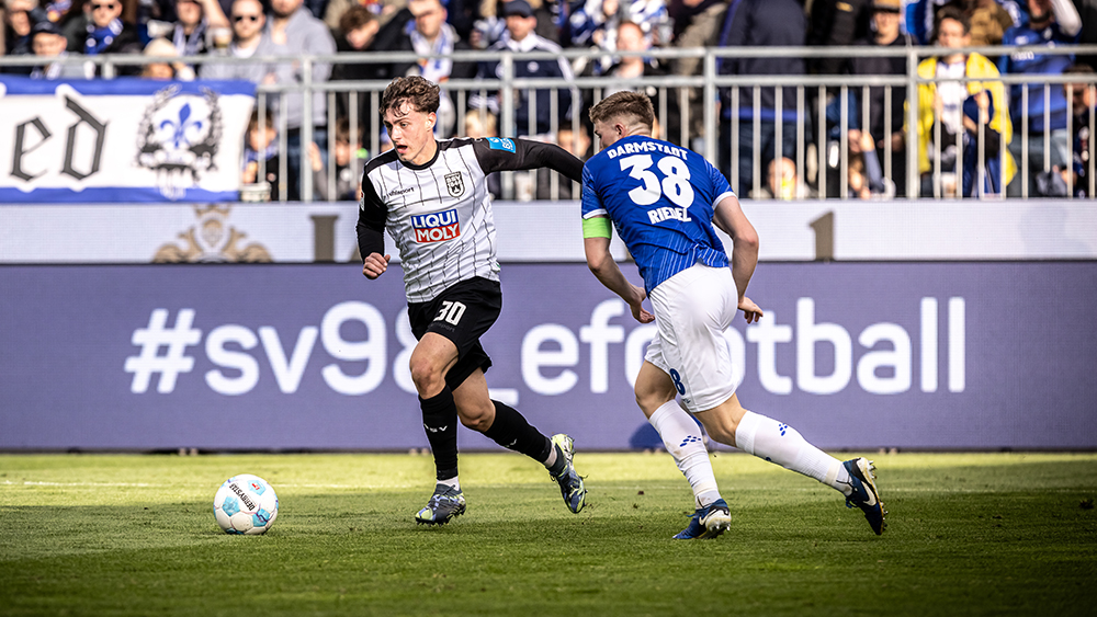 Spatzen holen einen Punkt in Darmstadt