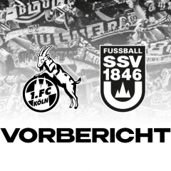 ..morgen schon in Köln! | SSV Ulm 1846 Fussball gegen den 1. FC Köln