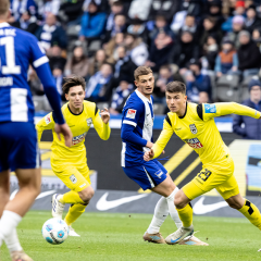 2:2 – Spatzen erkämpfen sich nach Rückstand einen Punkt im Olympiastadion