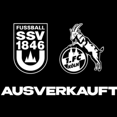Heimspiel gegen den 1. FC Köln ausverkauft
