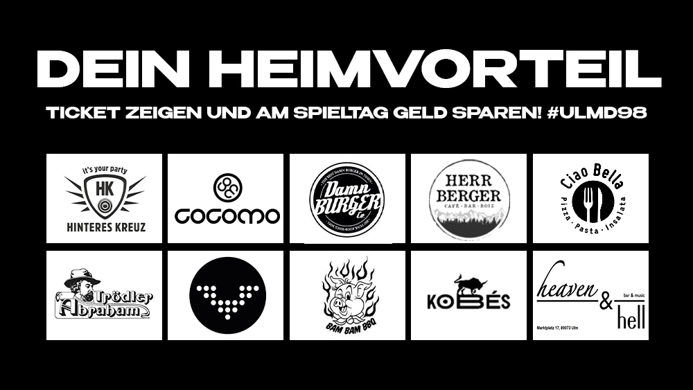 Dein Heimvorteil – Ticket zeigen und Geld sparen