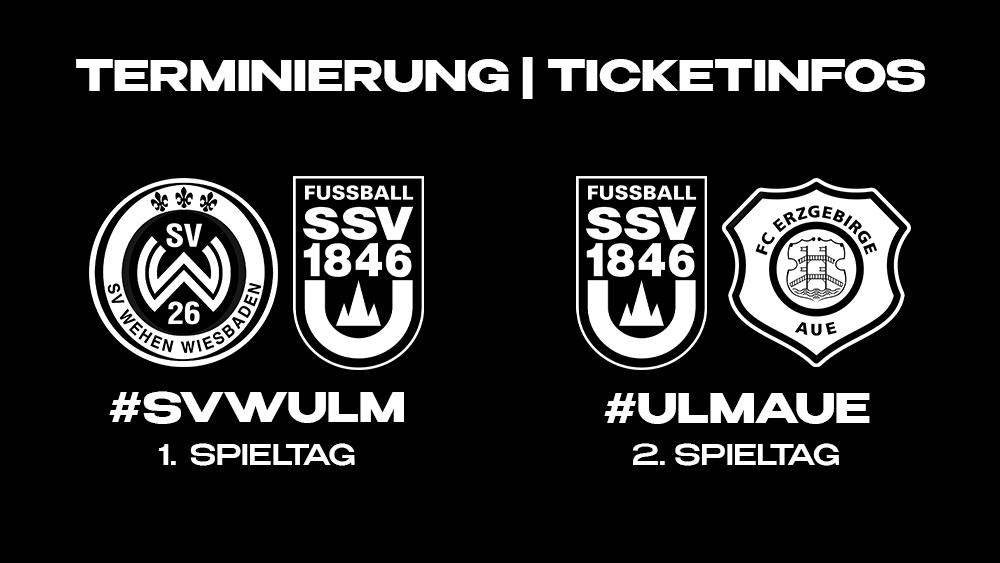 Terminierung und Ticketinfos | 1. und 2. Spieltag