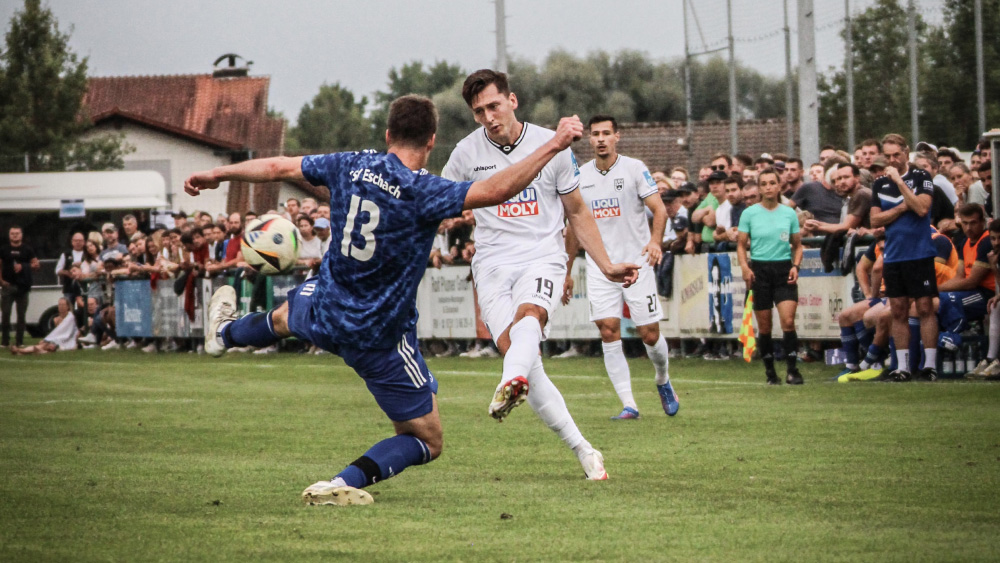 4:0 beim TSV Eschach – Spatzen stehen im Achtelfinale