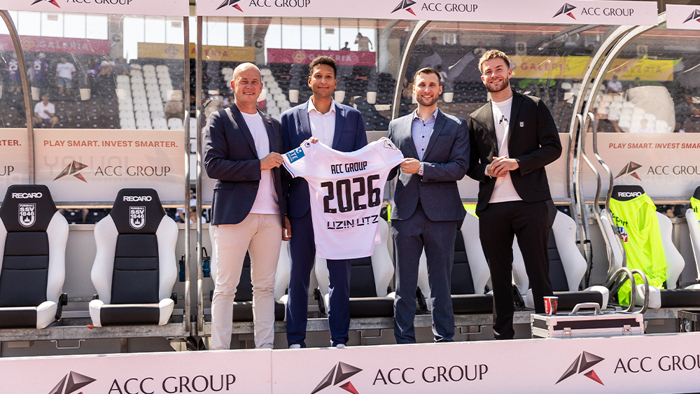 ACC Group ist Exklusivpartner des SSV Ulm 1846 Fussball