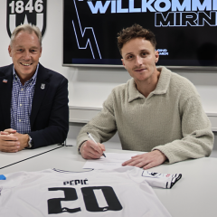 Der SSV verpflichtet Mirnes Pepic