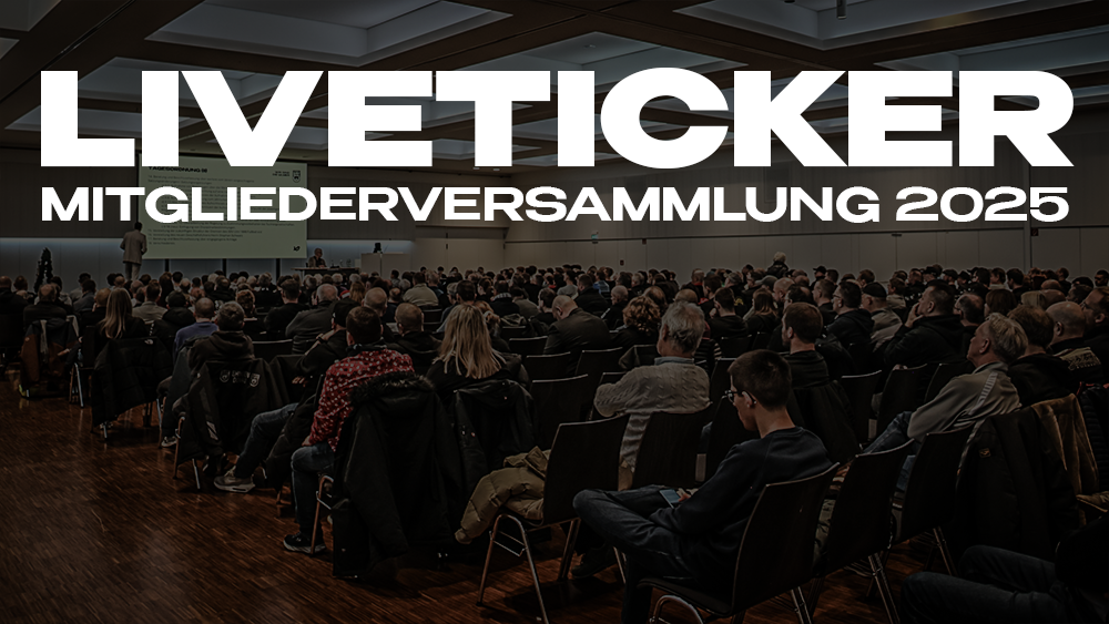 Liveticker Mitgliederversammlung 2025
