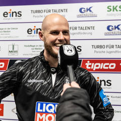 „Kompliment an die ganze Mannschaft, wir haben super verteidigt, zu null gespielt und drei Tore gemacht“