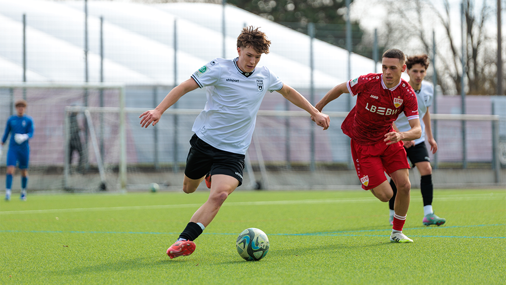 U19 gewinnt gegen den VfB Stuttgart