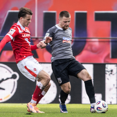 Punkteteilung gegen den FC Energie Cottbus