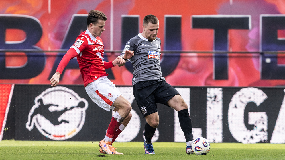 Punkteteilung gegen den FC Energie Cottbus