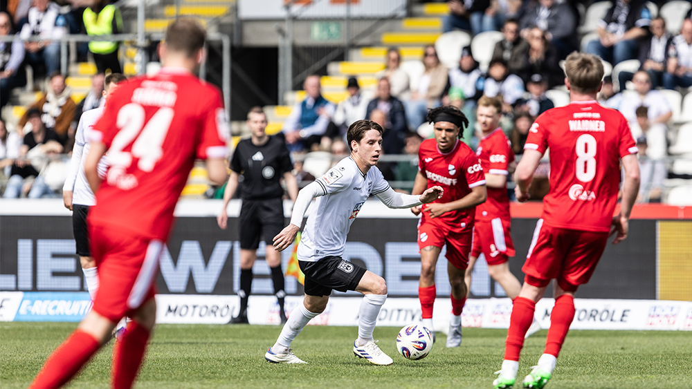 Sieg im Donaustadion gegen den SC Verl