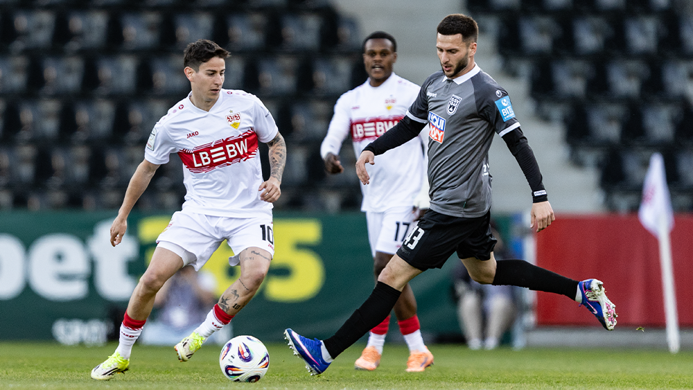 Unentschieden gegen den VfB II