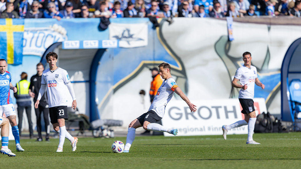 Niederlage im Ostseestadion
