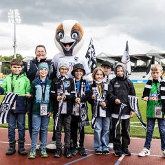 Kids-Day und Kinderpressekonferenz im Donaustadion