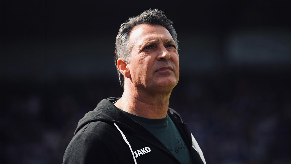 Alois Schwartz wird Cheftrainer und sportlicher Leiter