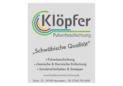 Klöpfer Pulverbeschichtung & Oberflächentechnik